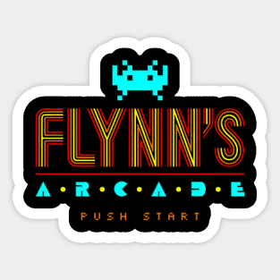 Flynn's Arcade Sticker